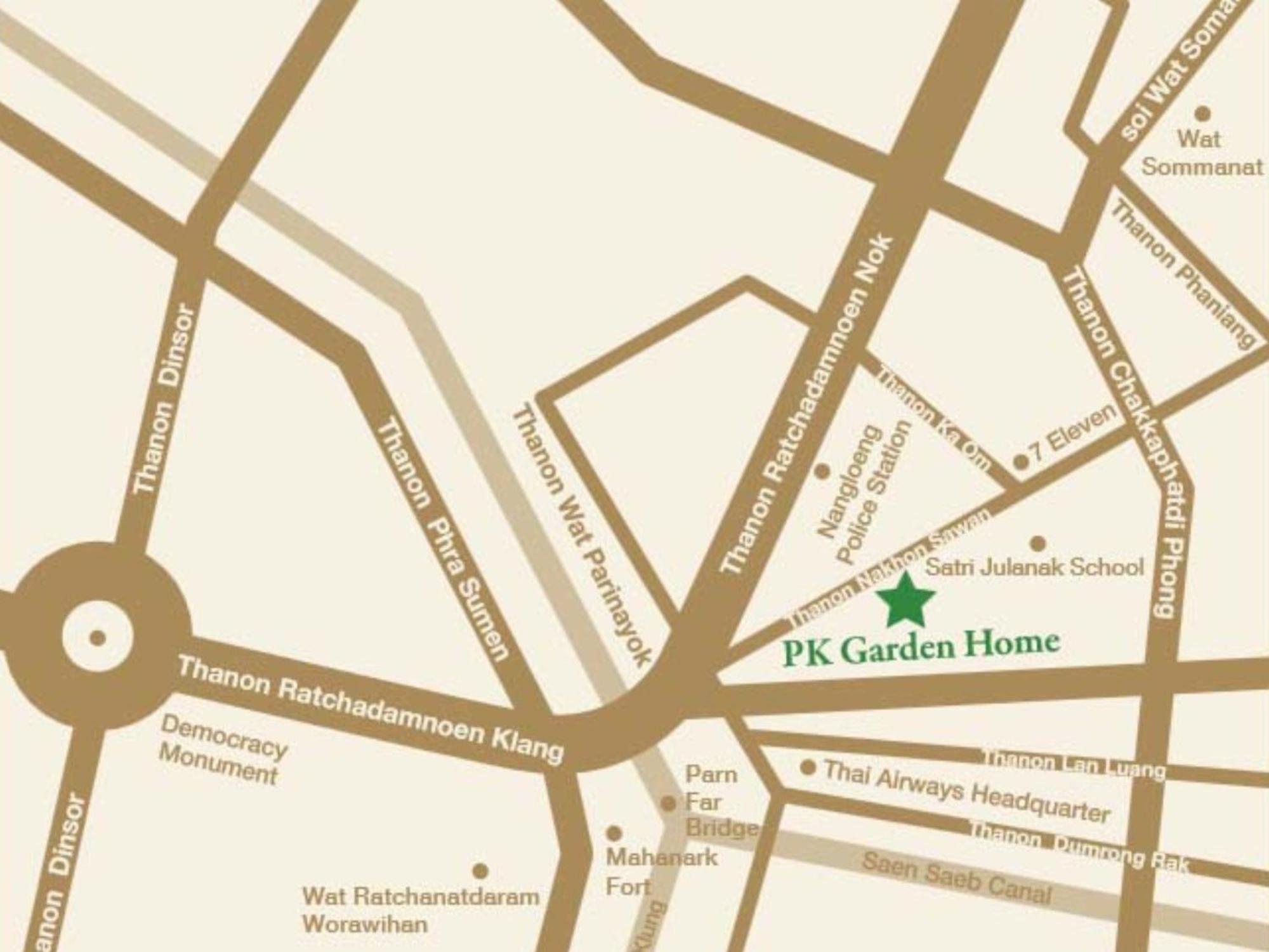 P.K. Garden Home Bangkok Eksteriør bilde